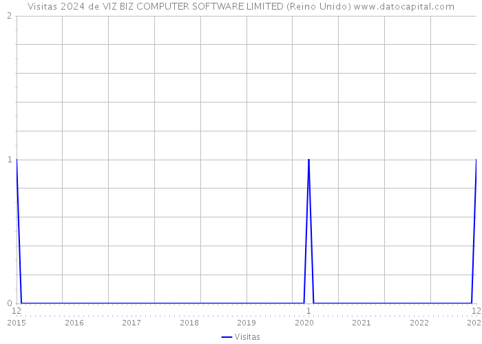 Visitas 2024 de VIZ BIZ COMPUTER SOFTWARE LIMITED (Reino Unido) 