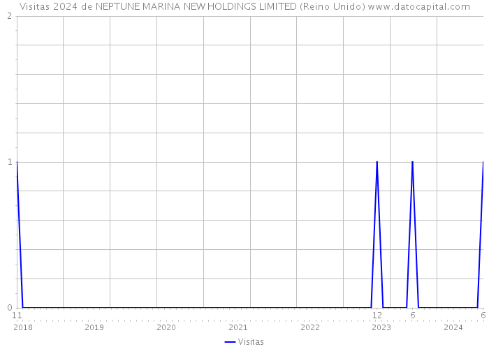 Visitas 2024 de NEPTUNE MARINA NEW HOLDINGS LIMITED (Reino Unido) 