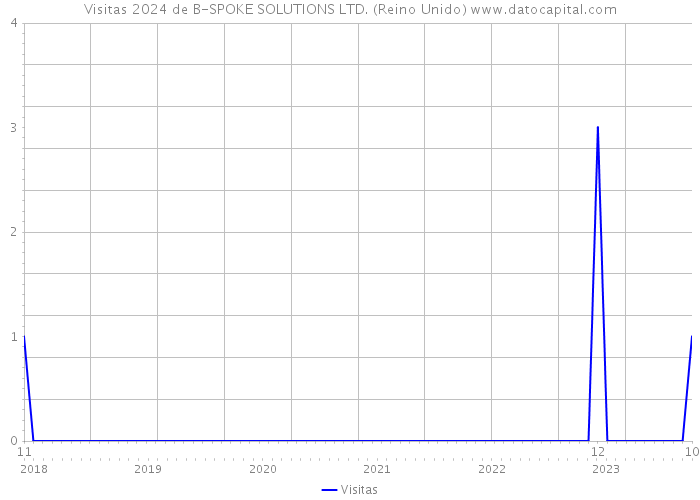 Visitas 2024 de B-SPOKE SOLUTIONS LTD. (Reino Unido) 