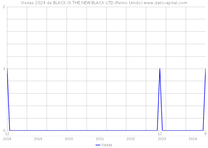 Visitas 2024 de BLACK IS THE NEW BLACK LTD (Reino Unido) 