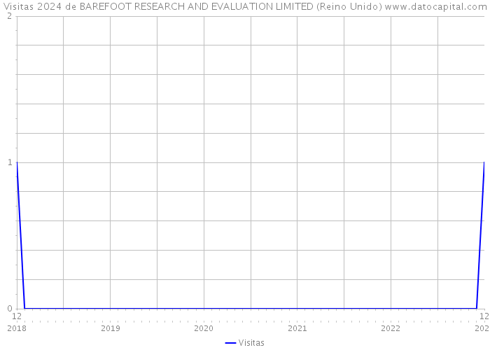 Visitas 2024 de BAREFOOT RESEARCH AND EVALUATION LIMITED (Reino Unido) 