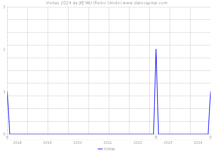 Visitas 2024 de JIE WU (Reino Unido) 