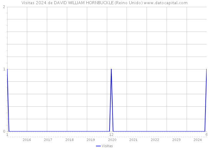 Visitas 2024 de DAVID WILLIAM HORNBUCKLE (Reino Unido) 