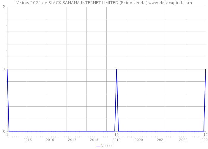 Visitas 2024 de BLACK BANANA INTERNET LIMITED (Reino Unido) 
