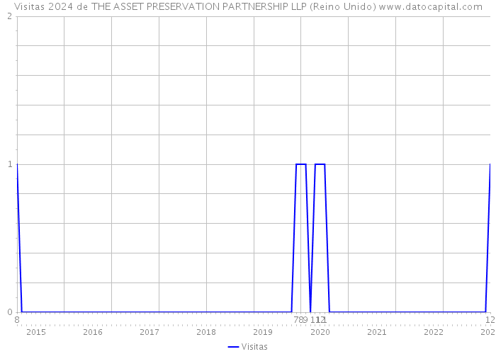 Visitas 2024 de THE ASSET PRESERVATION PARTNERSHIP LLP (Reino Unido) 