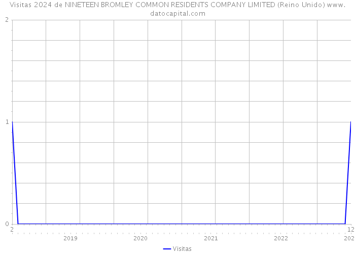 Visitas 2024 de NINETEEN BROMLEY COMMON RESIDENTS COMPANY LIMITED (Reino Unido) 