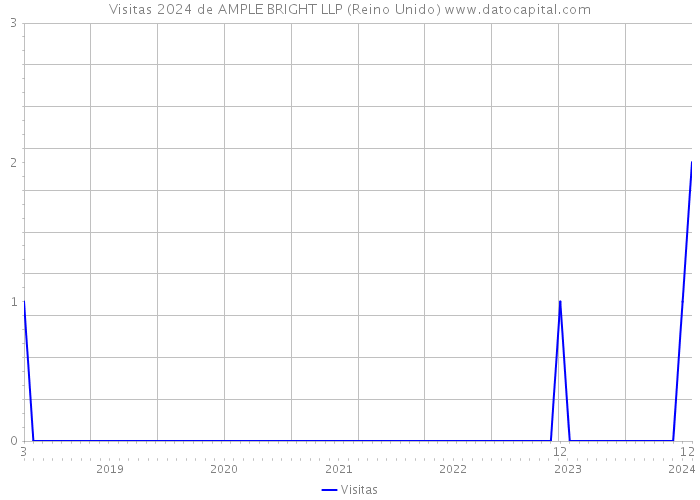 Visitas 2024 de AMPLE BRIGHT LLP (Reino Unido) 