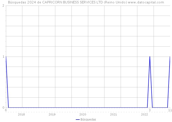Búsquedas 2024 de CAPRICORN BUSINESS SERVICES LTD (Reino Unido) 