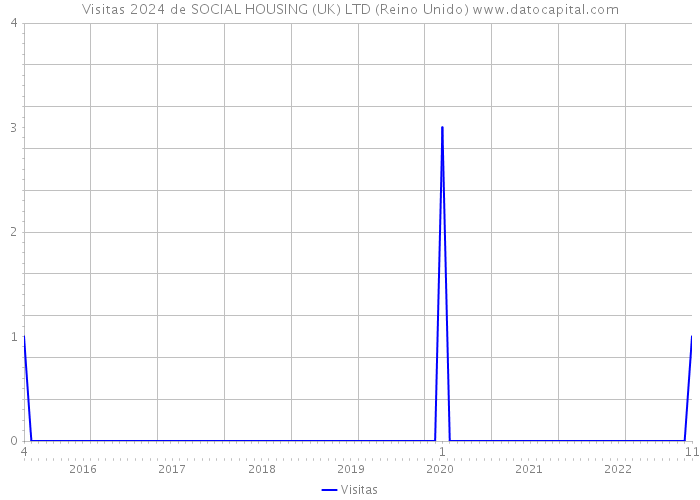 Visitas 2024 de SOCIAL HOUSING (UK) LTD (Reino Unido) 