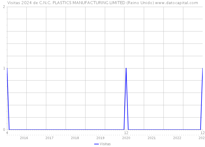 Visitas 2024 de C.N.C. PLASTICS MANUFACTURING LIMITED (Reino Unido) 