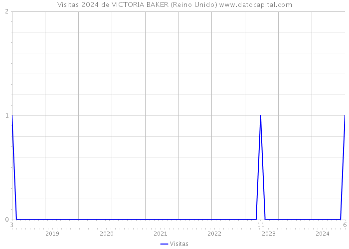 Visitas 2024 de VICTORIA BAKER (Reino Unido) 