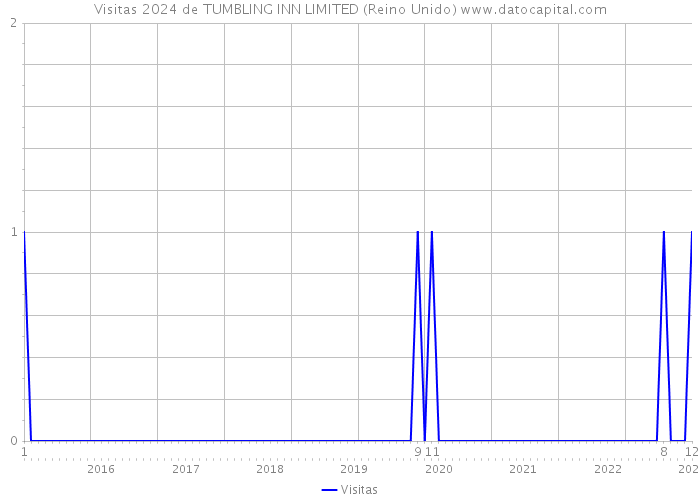 Visitas 2024 de TUMBLING INN LIMITED (Reino Unido) 