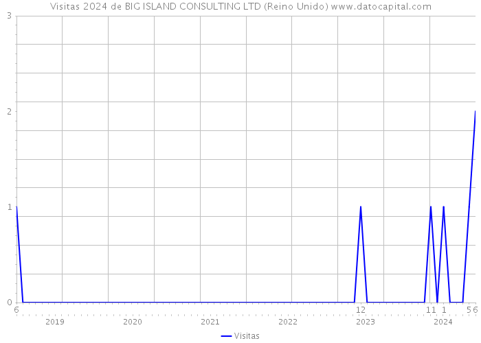 Visitas 2024 de BIG ISLAND CONSULTING LTD (Reino Unido) 