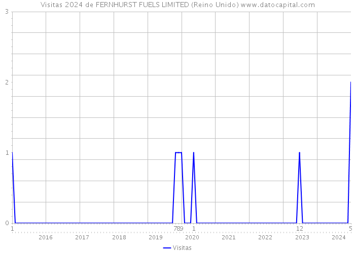 Visitas 2024 de FERNHURST FUELS LIMITED (Reino Unido) 