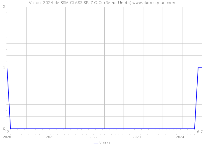 Visitas 2024 de BSM CLASS SP. Z O.O. (Reino Unido) 