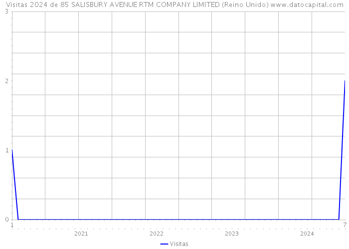 Visitas 2024 de 85 SALISBURY AVENUE RTM COMPANY LIMITED (Reino Unido) 