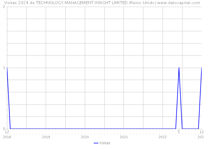 Visitas 2024 de TECHNOLOGY MANAGEMENT INSIGHT LIMITED (Reino Unido) 