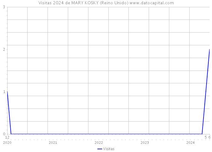 Visitas 2024 de MARY KOSKY (Reino Unido) 