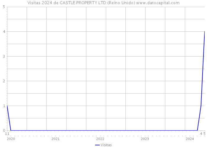 Visitas 2024 de CASTLE PROPERTY LTD (Reino Unido) 