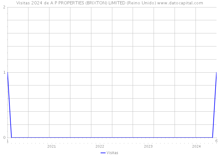 Visitas 2024 de A P PROPERTIES (BRIXTON) LIMITED (Reino Unido) 