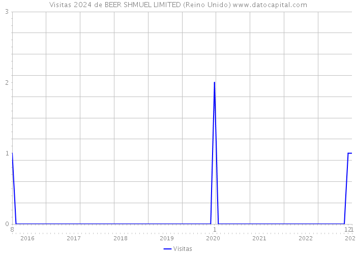 Visitas 2024 de BEER SHMUEL LIMITED (Reino Unido) 