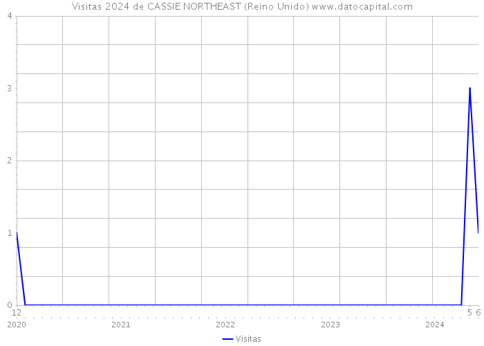 Visitas 2024 de CASSIE NORTHEAST (Reino Unido) 