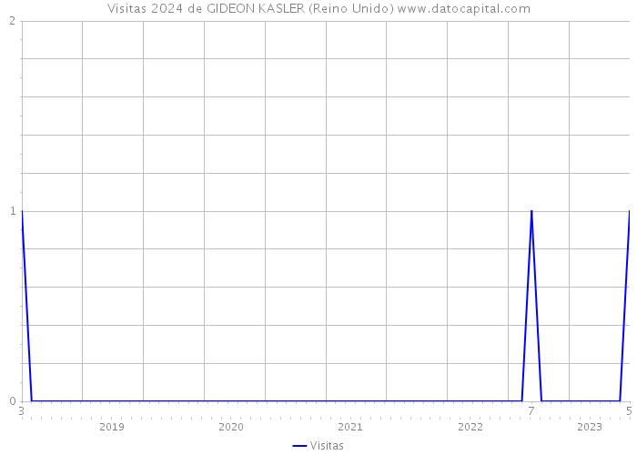 Visitas 2024 de GIDEON KASLER (Reino Unido) 