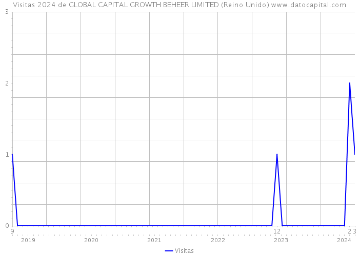Visitas 2024 de GLOBAL CAPITAL GROWTH BEHEER LIMITED (Reino Unido) 