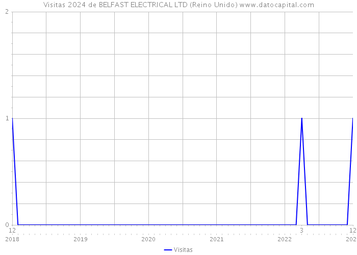 Visitas 2024 de BELFAST ELECTRICAL LTD (Reino Unido) 