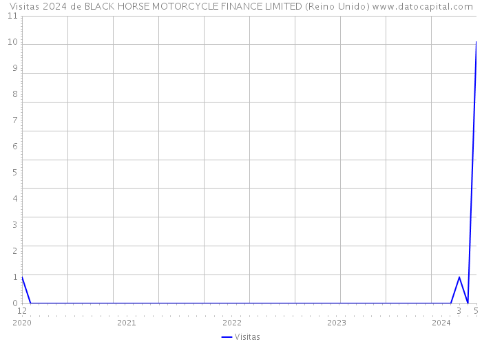 Visitas 2024 de BLACK HORSE MOTORCYCLE FINANCE LIMITED (Reino Unido) 
