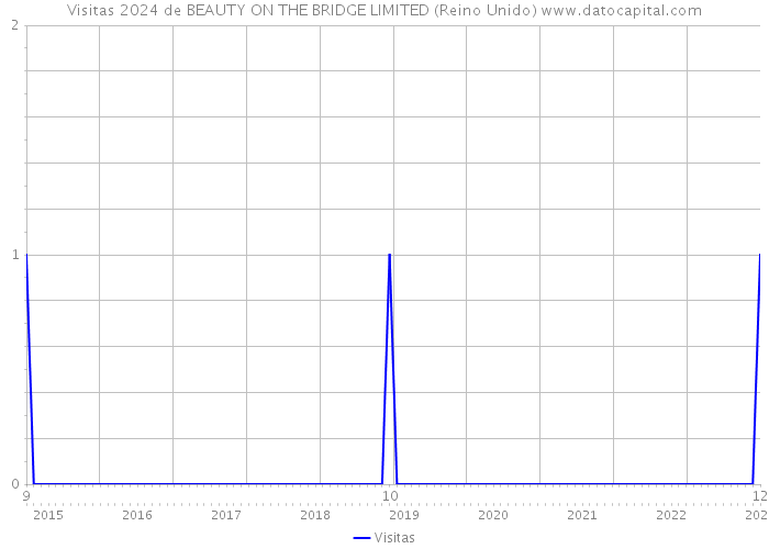 Visitas 2024 de BEAUTY ON THE BRIDGE LIMITED (Reino Unido) 