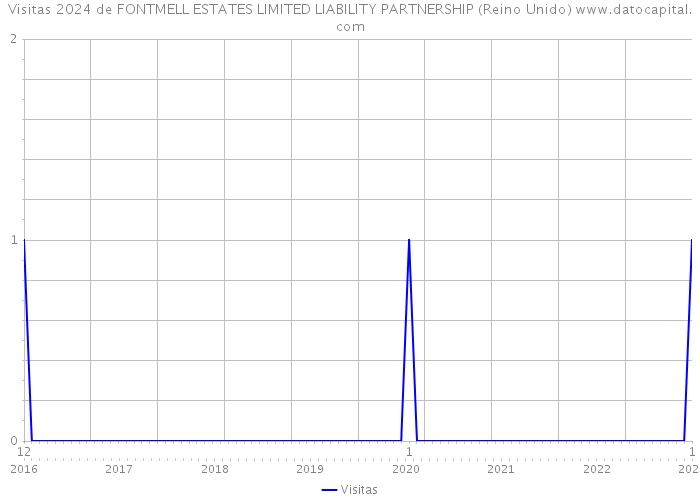 Visitas 2024 de FONTMELL ESTATES LIMITED LIABILITY PARTNERSHIP (Reino Unido) 