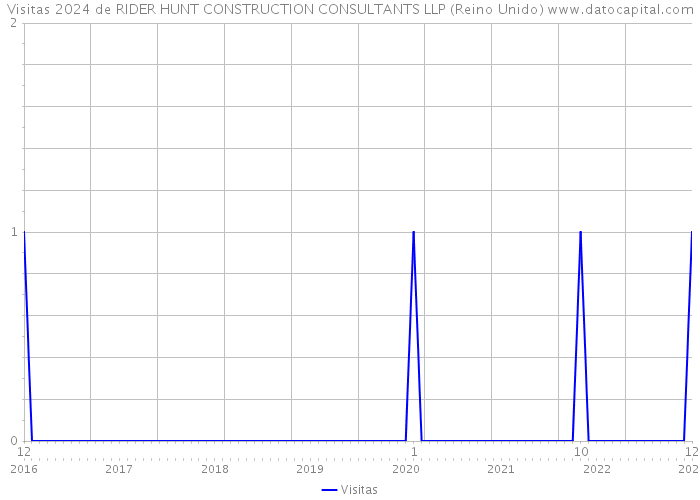 Visitas 2024 de RIDER HUNT CONSTRUCTION CONSULTANTS LLP (Reino Unido) 