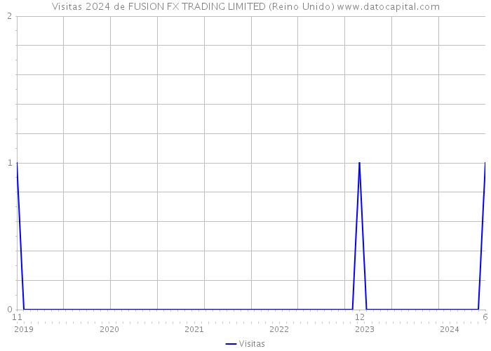 Visitas 2024 de FUSION FX TRADING LIMITED (Reino Unido) 