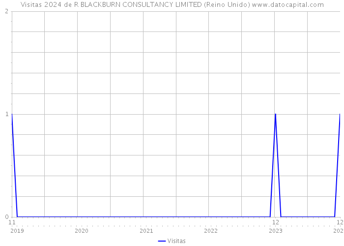 Visitas 2024 de R BLACKBURN CONSULTANCY LIMITED (Reino Unido) 