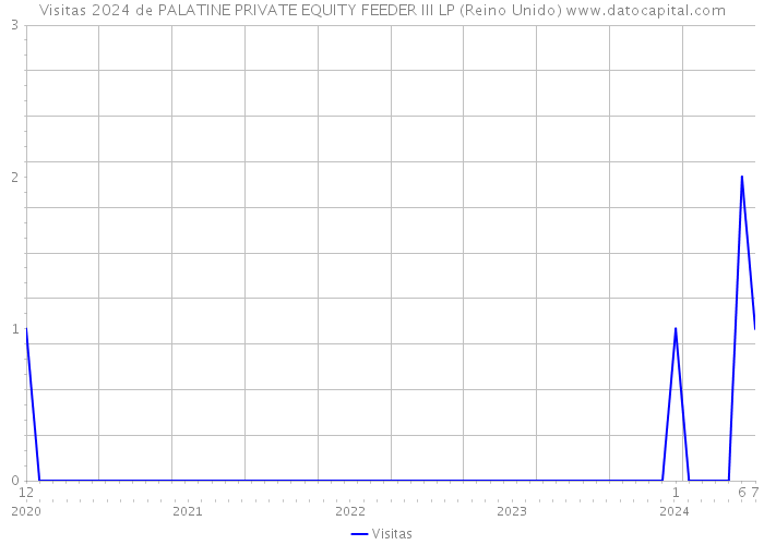 Visitas 2024 de PALATINE PRIVATE EQUITY FEEDER III LP (Reino Unido) 