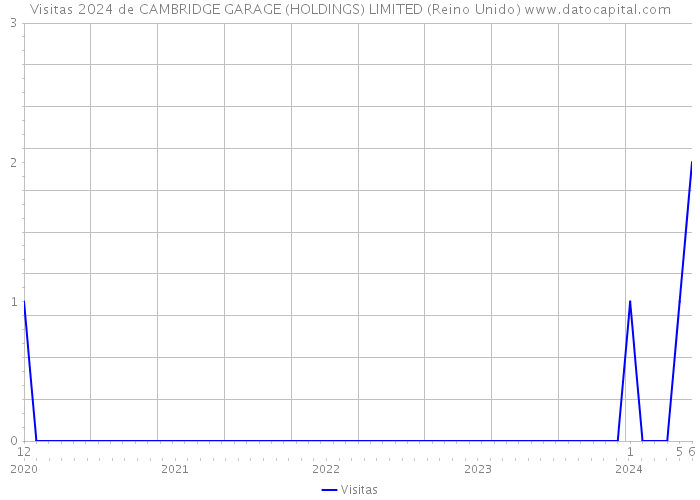 Visitas 2024 de CAMBRIDGE GARAGE (HOLDINGS) LIMITED (Reino Unido) 