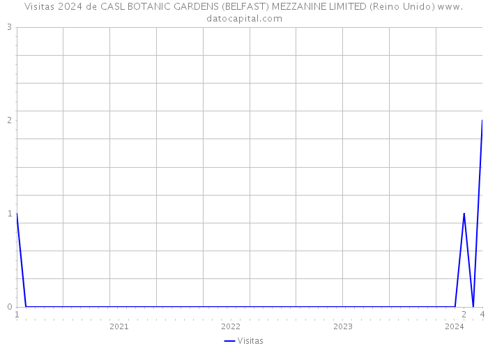 Visitas 2024 de CASL BOTANIC GARDENS (BELFAST) MEZZANINE LIMITED (Reino Unido) 