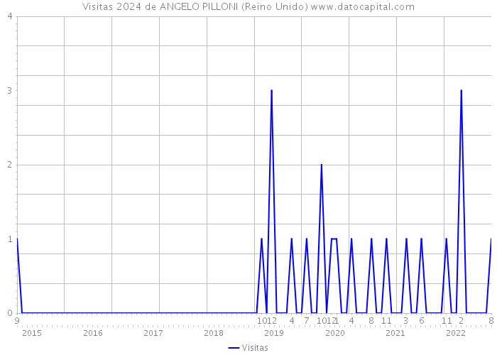 Visitas 2024 de ANGELO PILLONI (Reino Unido) 