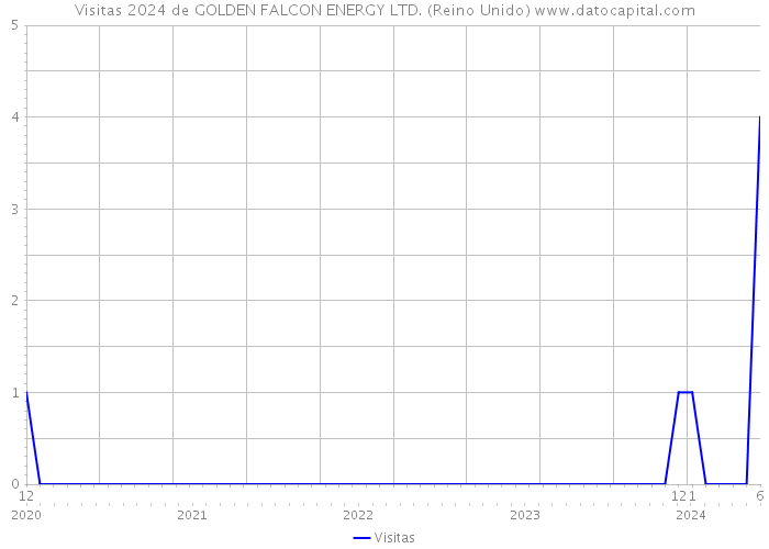 Visitas 2024 de GOLDEN FALCON ENERGY LTD. (Reino Unido) 