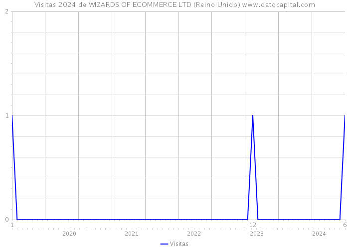 Visitas 2024 de WIZARDS OF ECOMMERCE LTD (Reino Unido) 