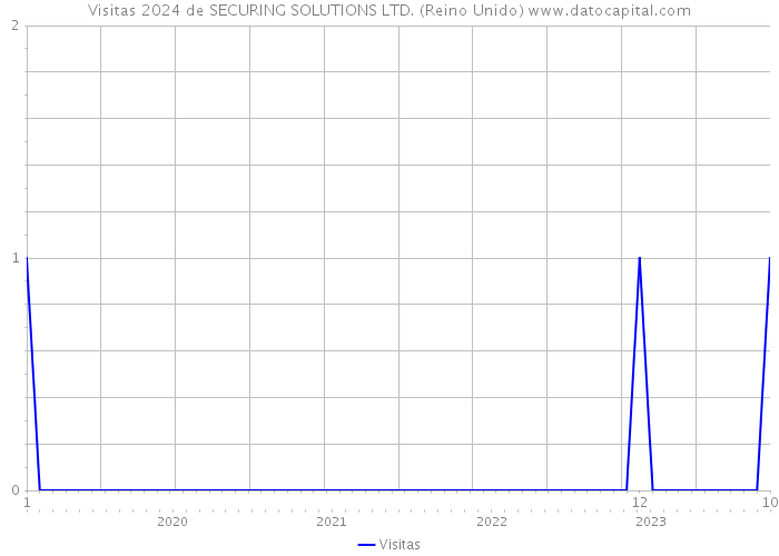 Visitas 2024 de SECURING SOLUTIONS LTD. (Reino Unido) 