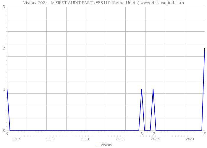 Visitas 2024 de FIRST AUDIT PARTNERS LLP (Reino Unido) 