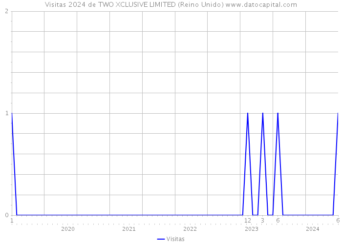 Visitas 2024 de TWO XCLUSIVE LIMITED (Reino Unido) 