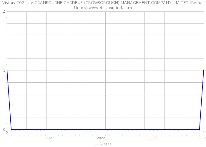 Visitas 2024 de CRANBOURNE GARDENS (CROWBOROUGH) MANAGEMENT COMPANY LIMITED (Reino Unido) 