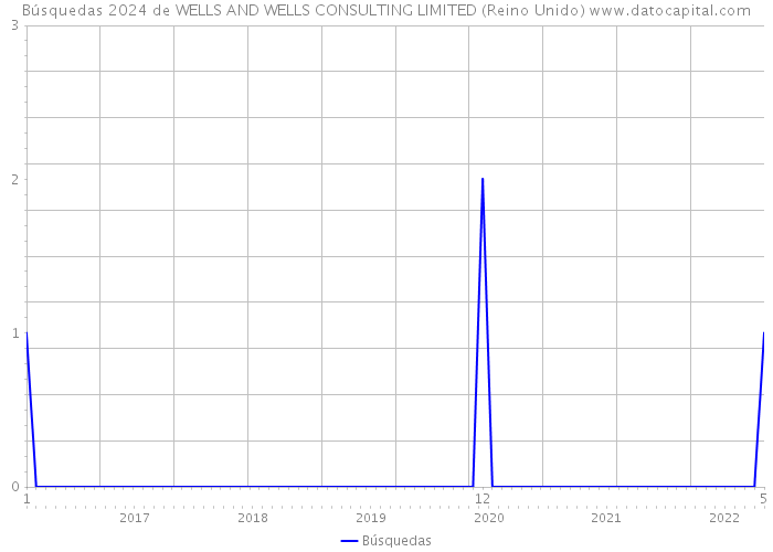 Búsquedas 2024 de WELLS AND WELLS CONSULTING LIMITED (Reino Unido) 
