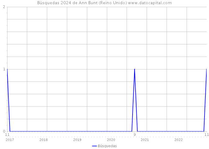 Búsquedas 2024 de Ann Bunt (Reino Unido) 