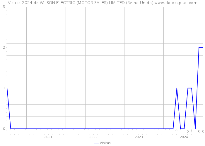 Visitas 2024 de WILSON ELECTRIC (MOTOR SALES) LIMITED (Reino Unido) 