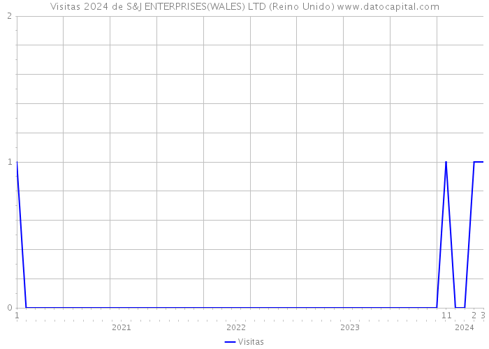 Visitas 2024 de S&J ENTERPRISES(WALES) LTD (Reino Unido) 