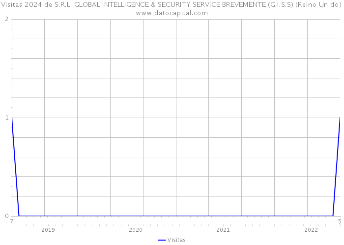 Visitas 2024 de S.R.L. GLOBAL INTELLIGENCE & SECURITY SERVICE BREVEMENTE (G.I.S.S) (Reino Unido) 